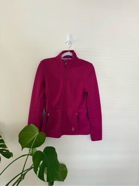Spyder Women's Raspberry Full-Zip Utility Jacket